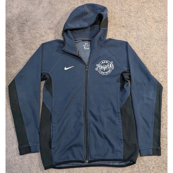 Nike Dri-Fit Showtime Full Zip Blue Hoodie Sweatshirt CQ0306-419 Men's Small - Picture 1 of 6